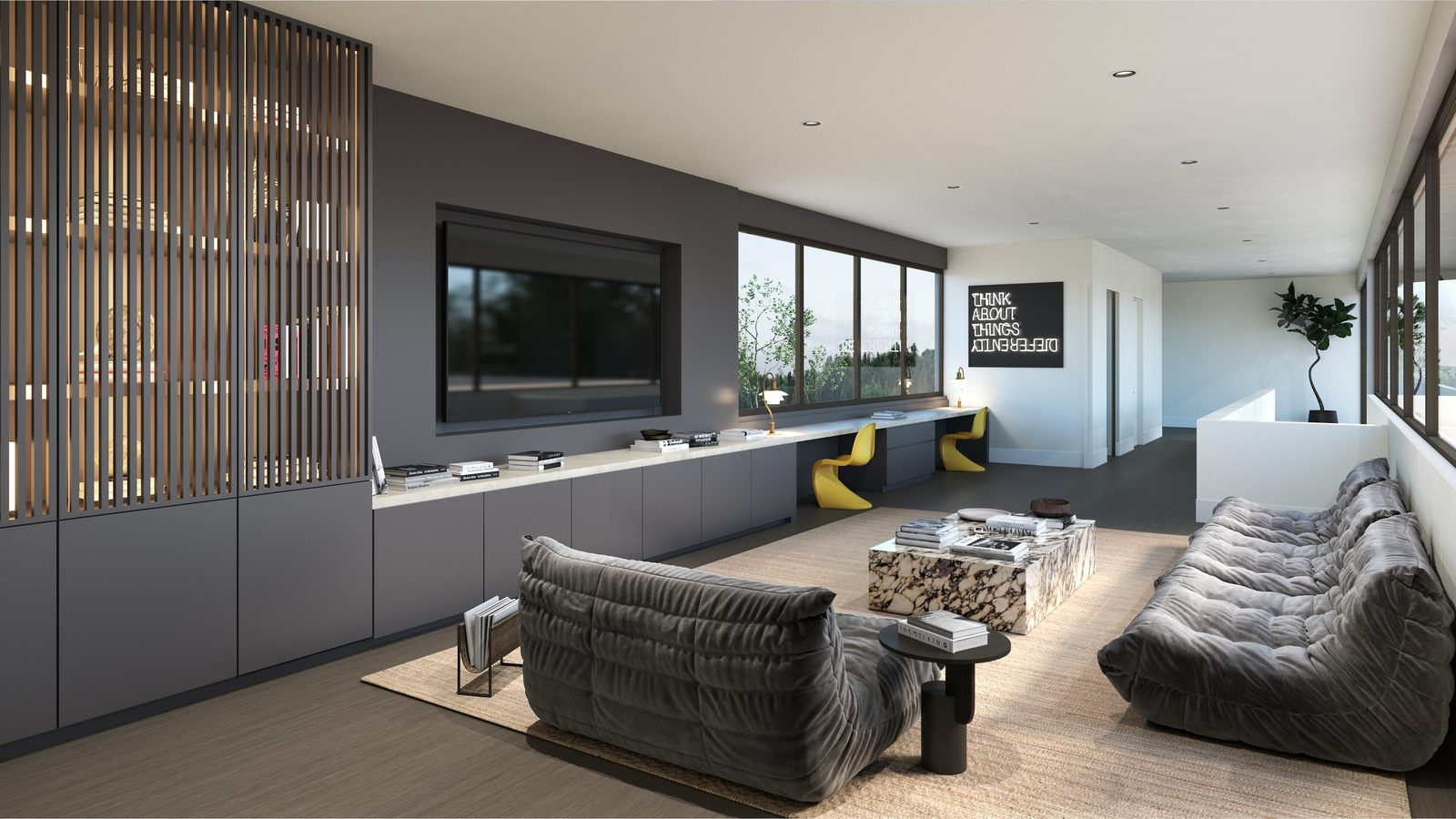 Interior — Media Room